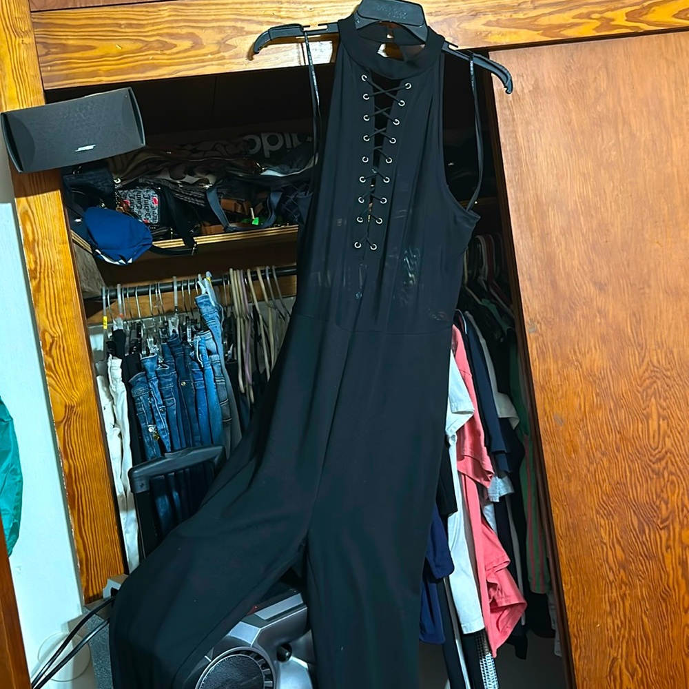 FOREVER 21+ SIZE; 2X All black Jumpsuit